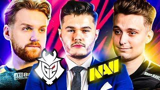 SEMIFINALA  NAVI iM vs G2  750000 ESL PRO LEAGUE [upl. by Kehsihba]