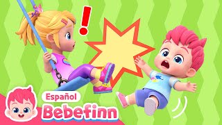 Seguridad en el Parque  Cuidados Diarios  Canciones Infantiles  Bebefinn en español [upl. by Oderfliw769]