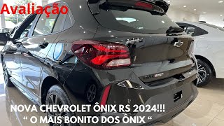 NOVO CHEVROLET ÔNIX RS 2024 [upl. by Cobby]