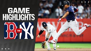 Red Sox vs Yankees Game Highlights 91324  MLB Highlights [upl. by Koralie41]