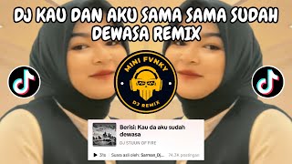 DJ KAU DAN AKU SAMA SAMA SUDAH DEWASA REMIX  DJ RINDU BERAT FULL BASS VIRAL TIKTOK TERBARU 2024 [upl. by Constantia]