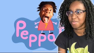 IShowSpeed on Peppa Pig [upl. by Nelyt]