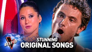 Coaches BLOWN AWAY By Talents ORIGINAL SONGS in the Blind Auditions of The Voice [upl. by Fia553]