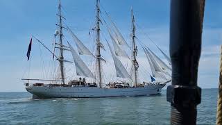 2022 Nederland Tall Ships Races Harlingen Sail Out [upl. by Maegan]