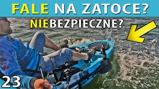 KAJAK WĘDKARSKI ➤ Zatoka Pucka i Gdańska  jakie są fale na zatoce [upl. by Annamaria]