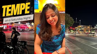 Tempe Arizona l Weekend at Mill Ave l Nightlife 🌃 [upl. by Heisel]