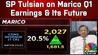 SP Tulsian on Marico Q1 Earnings amp Its Future  CNBC TV18 [upl. by Ayrolg798]