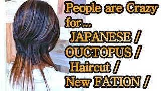 Worlds Best OCTOPUS Japanese Haircut  SampD MASTER C✂️t [upl. by Peer]