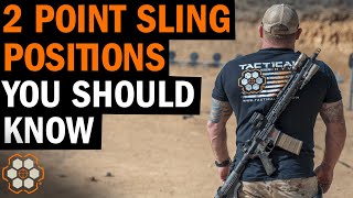 2Point Sling Positions You Should Know with Army Ranger Dave Steinbach [upl. by Kirtley342]