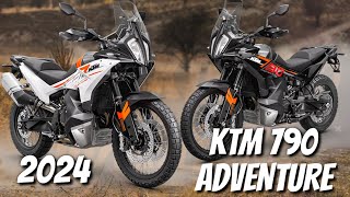 New 2024 KTM 790 Adventure Whats New [upl. by Ainet]