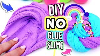 HOW TO MAKE SLIME WITHOUT GLUE No Glue Slime Recipes [upl. by Tandy]