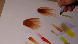 TUTORIEL feutre à Alcool ♦ Astuces avec les Copic Marker ♦ dégradés couleurs mélanges ♦ Sakuems [upl. by Aynnat]