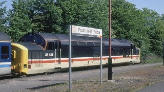 Preston to Blackpool North locohauled trains in the 1990s – Part 3 [upl. by Anaud116]