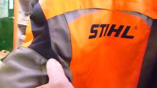 Die Stihl PSA Schnittschutz Latzhose Function Ergo und Stihl Jacke Function Ergo in der Vorstellung [upl. by Bailey288]