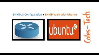 Snmpv3 Configuration Snmp walk with Ubuntu Networking Tip [upl. by Ahselak]