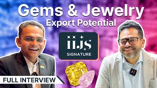 iiJS Signature 2024 Interview w Akshay Shah  Dharmanandan Diamonds  Amit Mulani amp Team Jio Venue [upl. by Ainer]