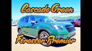 2023 Forester Premier Cascade Green 23FR4719 [upl. by Padgett695]