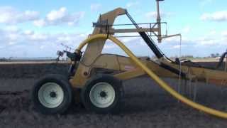 Liebrecht Tile Plow with Tandems and Trimble GPS [upl. by Atilrac]