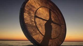 Project For Gaia  Real Shaman Healing Drum Part 2 30 min shamanic trance journey [upl. by Ahseekan]