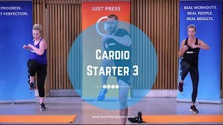 Low impact high intensity cardio and ab workout  at home HIIT fat burning interval exercises [upl. by Llenahc836]