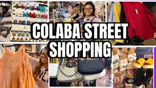 COLABA CAUSEWAY STREET MARKET MUMBAI  Mumbai ka famous Market colaba  colaba market latest video [upl. by Anahcar]