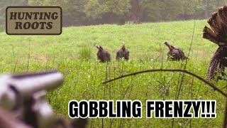 Turkey Hunting in Tennessee  Gobbling Frenzy [upl. by Aubin]