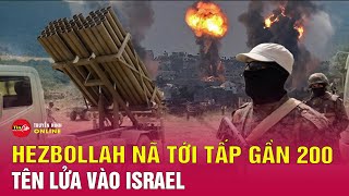 Cập nhật tin thế giới mới nhất 126Hezbollah tung đòn trả thùnã tới tấp 170 quả tên lửa vào Israel [upl. by Aneba]