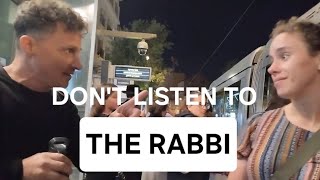 DONT LISTEN TO THE RABBI A JEWISH WOMAN SAYS I ONLY LISTEN TO THE TORAH JERUSALEM ISRAEL WAR [upl. by Bow]