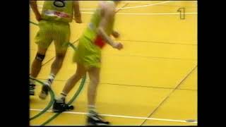 1993 TVinslag från KärcherSolna amp AlvikNorrköping Basketligan  Öppet Arkiv 🗃️ [upl. by Darnok]