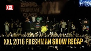 Exclusive Look at 2016 XXL Freshman Class Show in New York [upl. by Amitarp802]