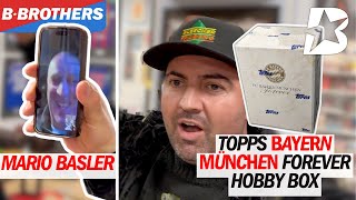 Cosimo eskalliert komplett Facetime mit Mario Basler  Topps Bayern München Forever Boxbreak [upl. by Ashla]