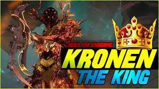 WARFRAME KRONEN PRIME STEEL PATH BUILD  KRONEN MELEE CLASS S 2022 [upl. by Anelet]