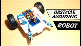 Arduino obstacle avoiding line follower robot projects code 2021 [upl. by Anoyk]