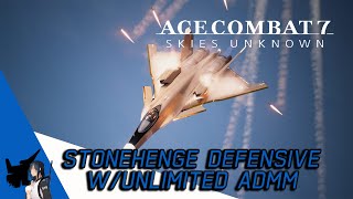 Ace Combat 7 Stonehenge Defensive wUnlimited ADMM [upl. by Gnex216]