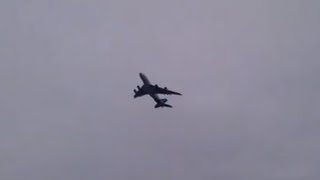 Airbus A380 Trent XWB Flying Test Bed  Flyby over Rolls Royce Derby [upl. by Maroney160]