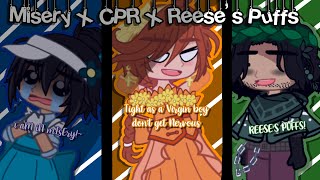 🎀✩‧₊˚┊MISERY X CPR X REESES PUFFS┊Meme┊FT The Madrigal Triplets┊•Gacha Club  Encanto•✨ [upl. by Ednihek]