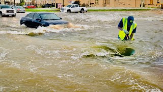 Unclogging the Storm Restoring Drainage to a Flooded Street [upl. by Whall]