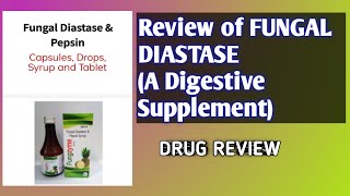 Review of Fungal Diastase Digestive Supplement [upl. by Malita]