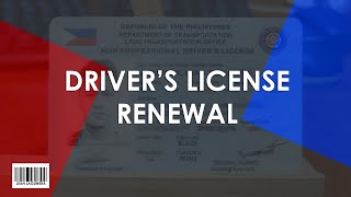 Paano Mag Renew ng Drivers License  How to Renew Drivers License LTO Philippines [upl. by Stanislas]