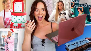 REACTING to All My Iconic VLOGMAS Intros Alisha Marie Old Videos [upl. by Rabin]