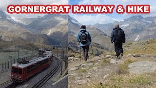 GORNERGRAT Railway and Hike  The Perfect Adventure in SWITZERLAND [upl. by Lemyt594]