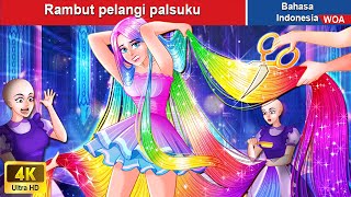 Rambut pelangi palsuku ‍👸🏻 Dongeng Bahasa Indonesia ✨ WOA Indonesian Fairy Tales [upl. by Nagn]