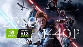 Star Wars Jedi Fallen Order PC 1440p Epic Settings NVIDIA RTX 2080 Super with FPS Counter [upl. by Aruabea284]