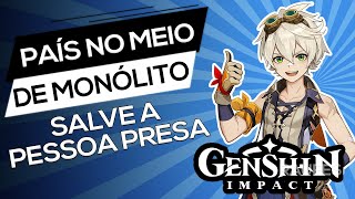 O País no Meio de Monólitos Formatador de Montanha  GENSHIN IMPACT [upl. by Sucramrej526]