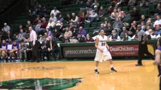 Binghamton Mens Basketball vs Albany 1713 [upl. by Etnahsal]