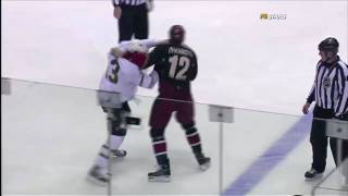 Krys Barch vs Paul Bissonnette Nov 14 2009 [upl. by Niledam]