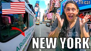 😱 Logramos lo IMPOSIBLE 🗽 Llegamos MANEJANDO a New York desde Argentina 🇺🇸 🇦🇷 Así nos recibe [upl. by Dorelle]