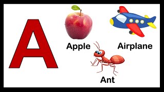 English alphabet  Learn Alphabet A to Z  ABC Preschool Learning A for APPLE Phonetics  Part 6 [upl. by Edme]