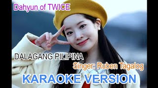 Dalagang Pilipina  Ruben Tagalog Karaoke KS10 [upl. by Armilda315]