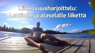 Liikkuvuusharjoittelu Lantiolle ja alaselälle liikettä [upl. by Yenar942]